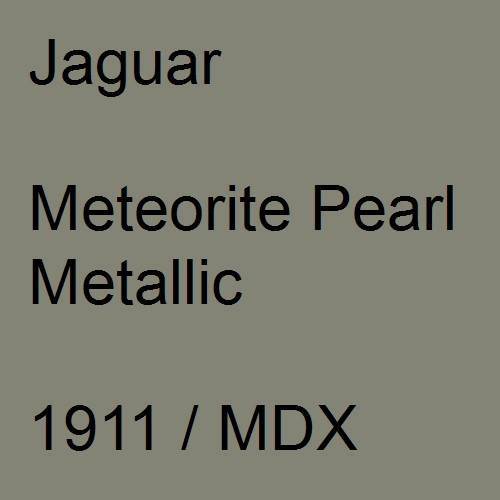 Jaguar, Meteorite Pearl Metallic, 1911 / MDX.
